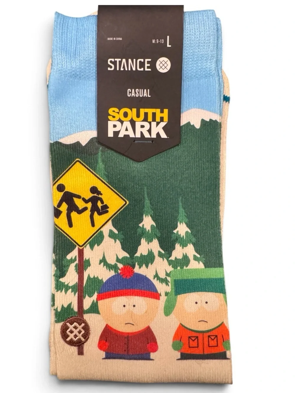 Stance x South Park Bus Stop Crew Socks Men’s L 9-13